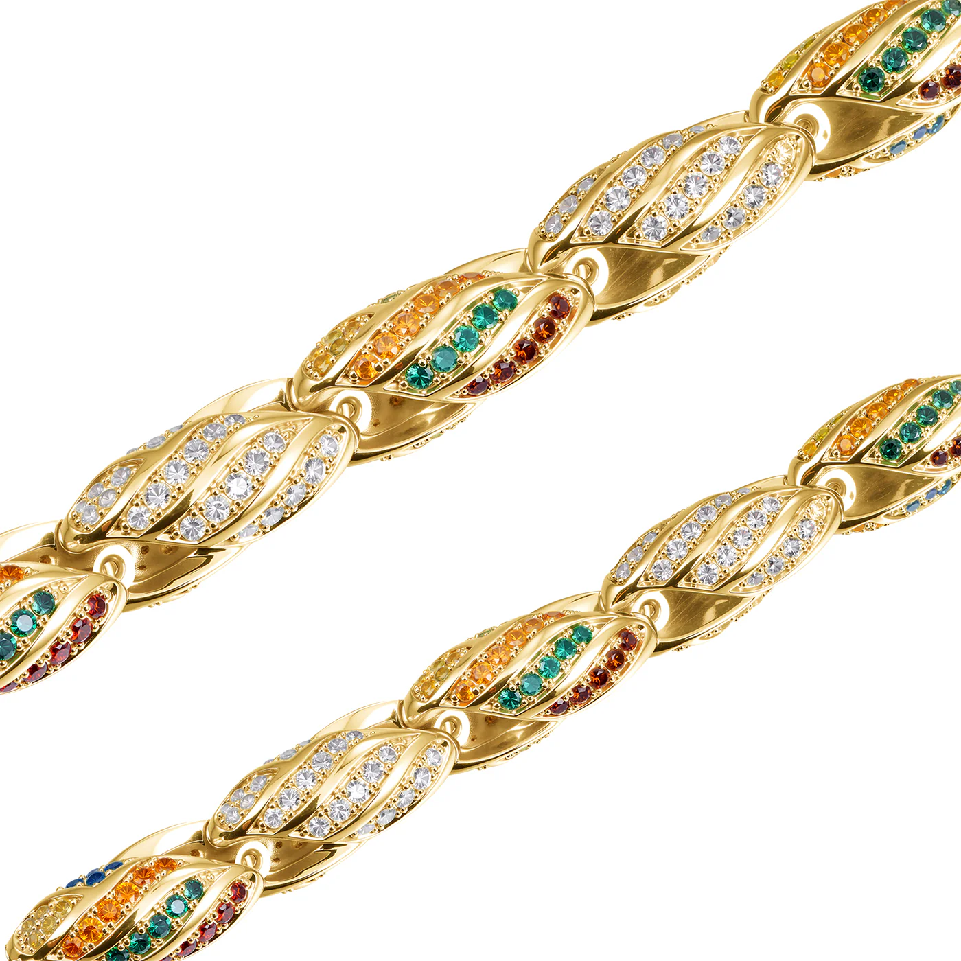 COOGI Twisted Rope Bracelet "The Outback"- Yellow Gold Plated - Image 5