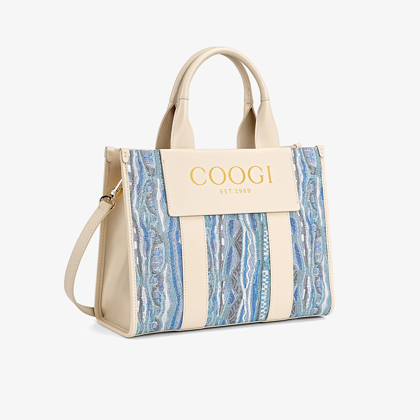 New - COOGI Hamptons Tote Bag - Blue - Image 3