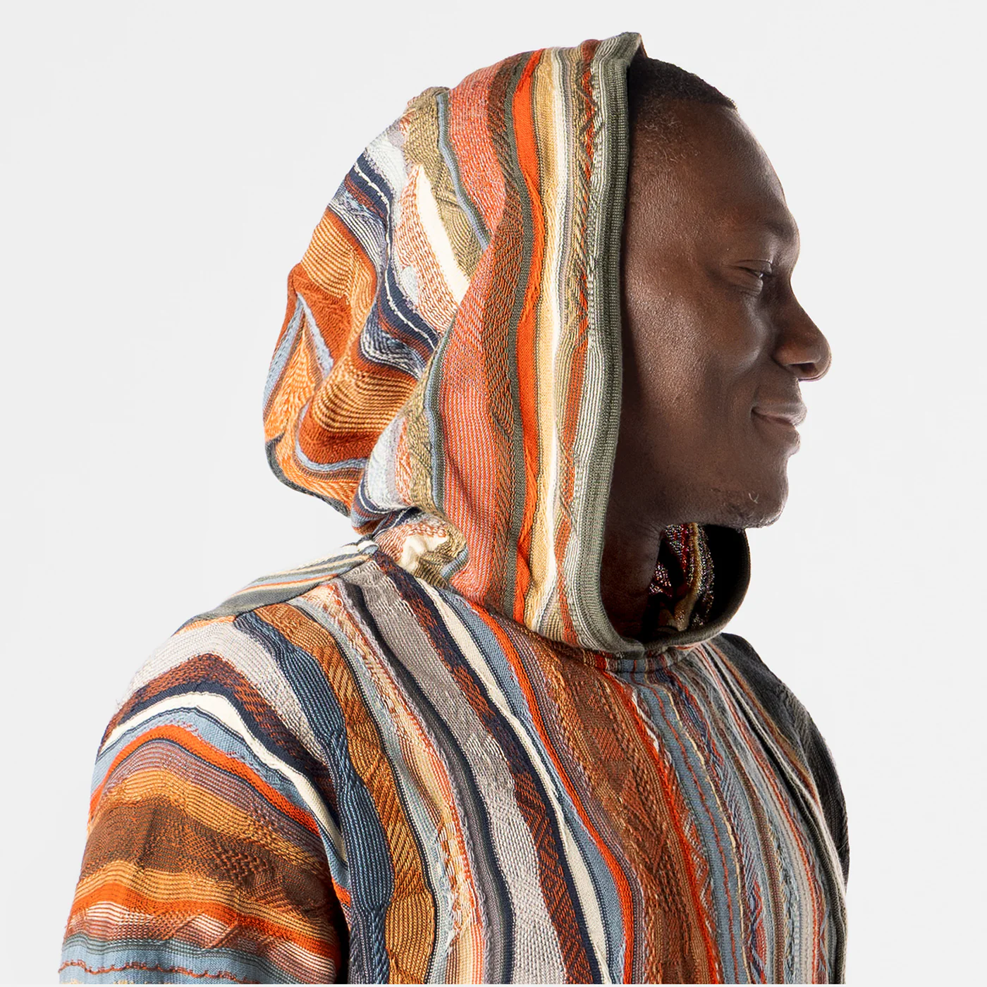 New - COOGI Light Weight Sweater Knit Hoody in Natural - Image 7