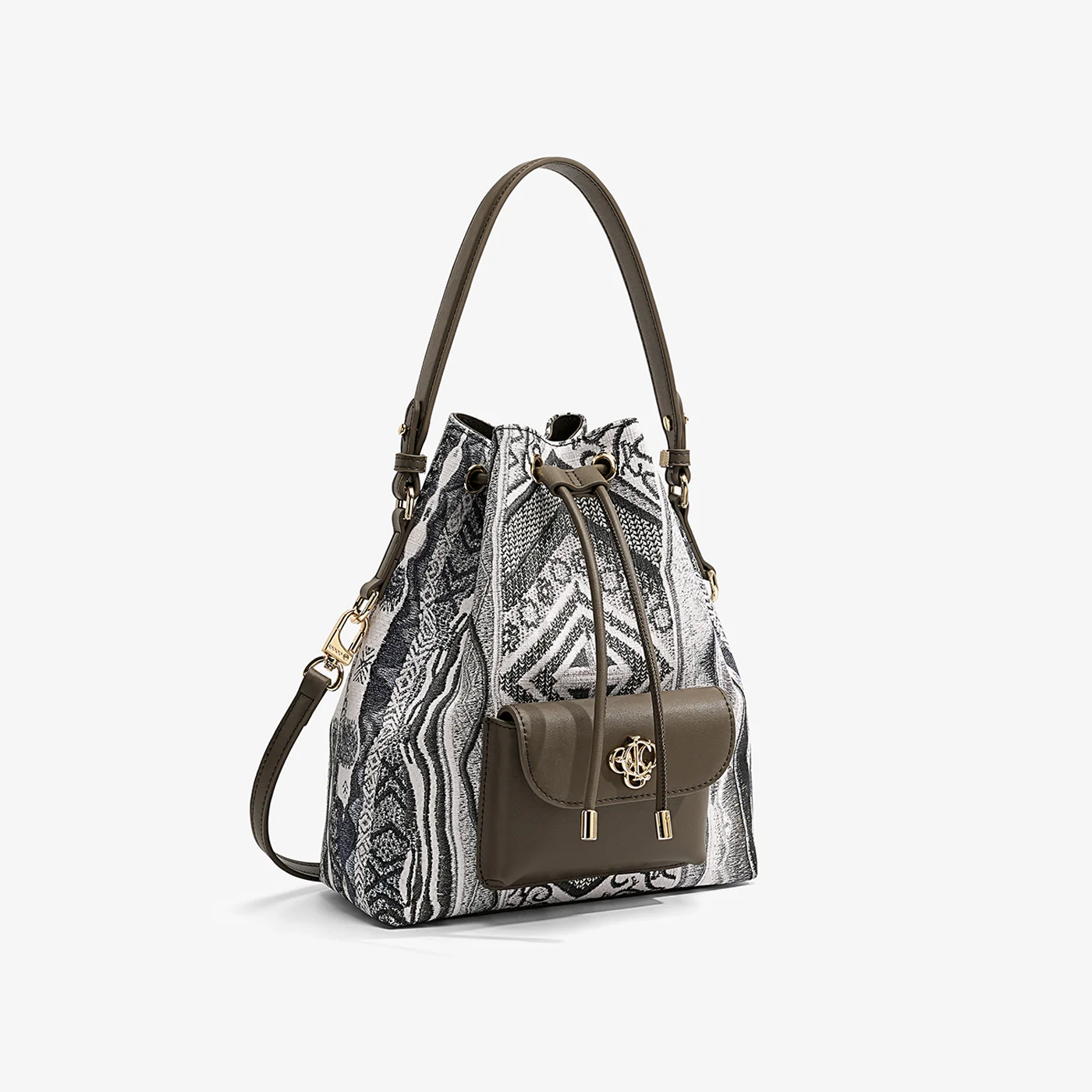 New - COOGI Malindi Bucket Bag - Olive - Image 9