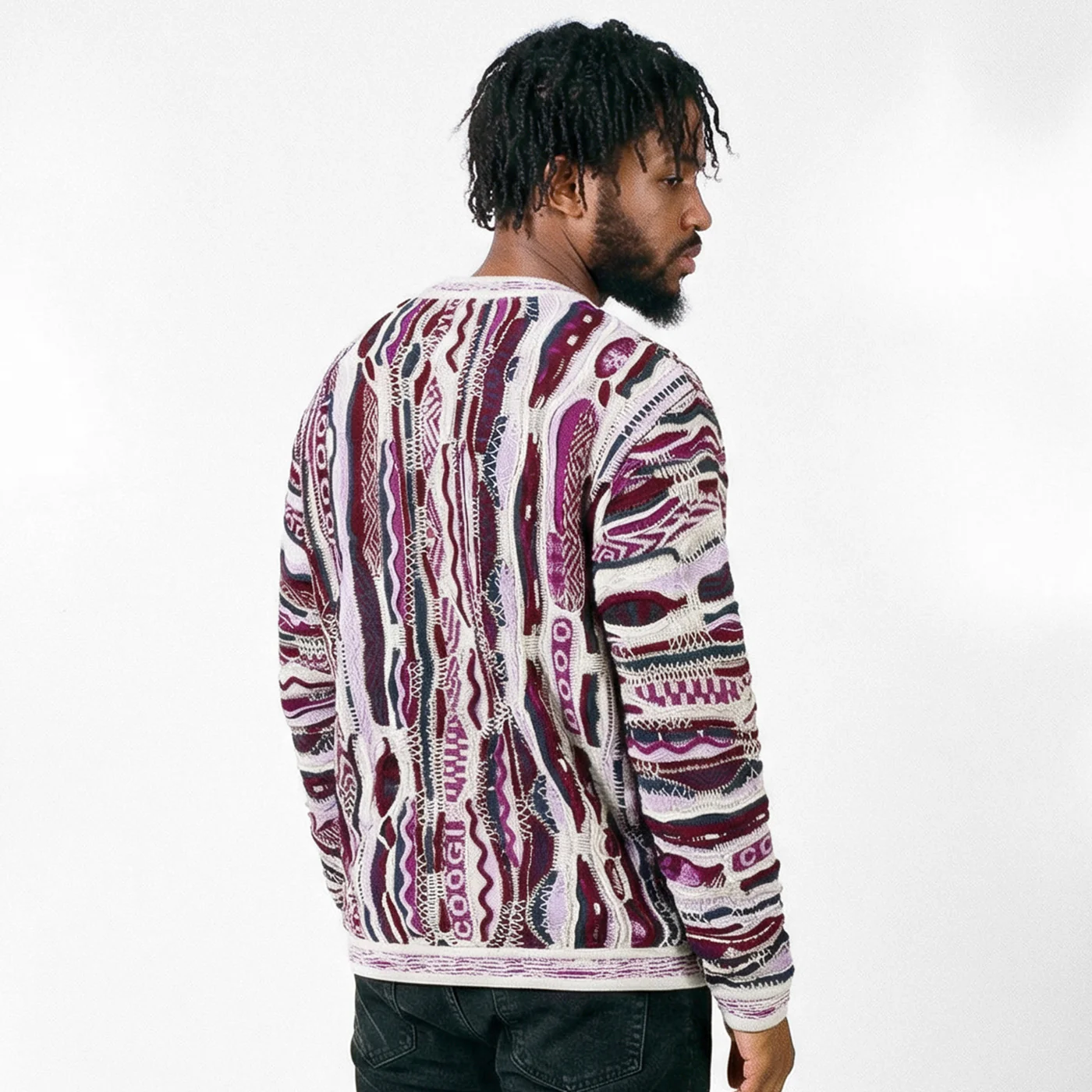 New - COOGI Pacific Maroon Crewneck - Image 3