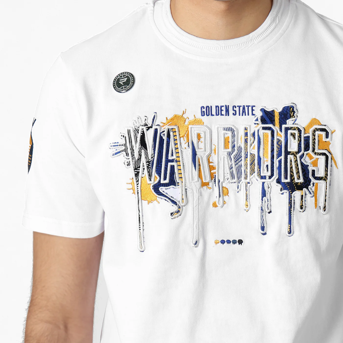New - COOGI X NBA X Protege - Golden State Warriors Tee - Image 3