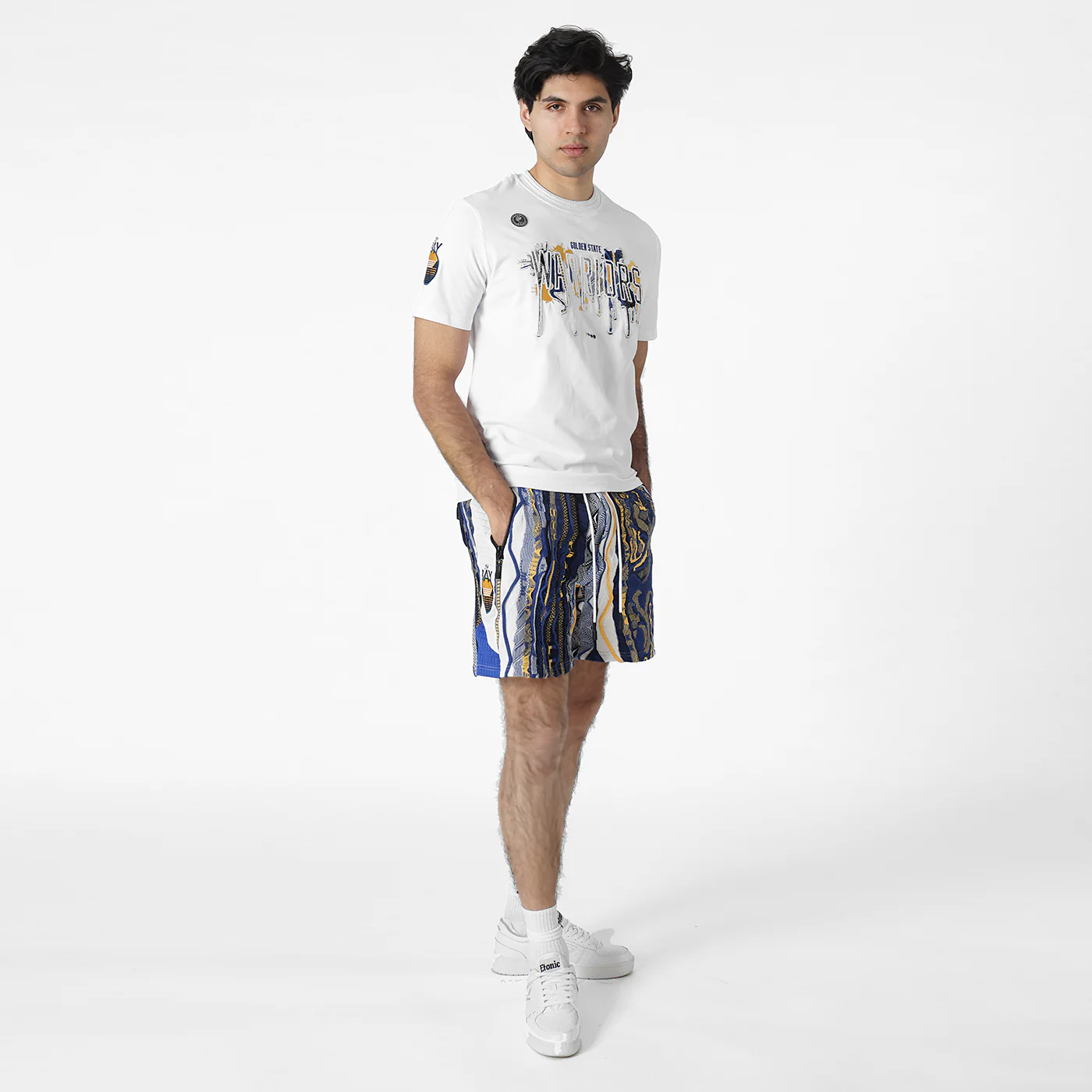 New - COOGI X NBA X Protege - Golden State Warriors Tee - Image 4