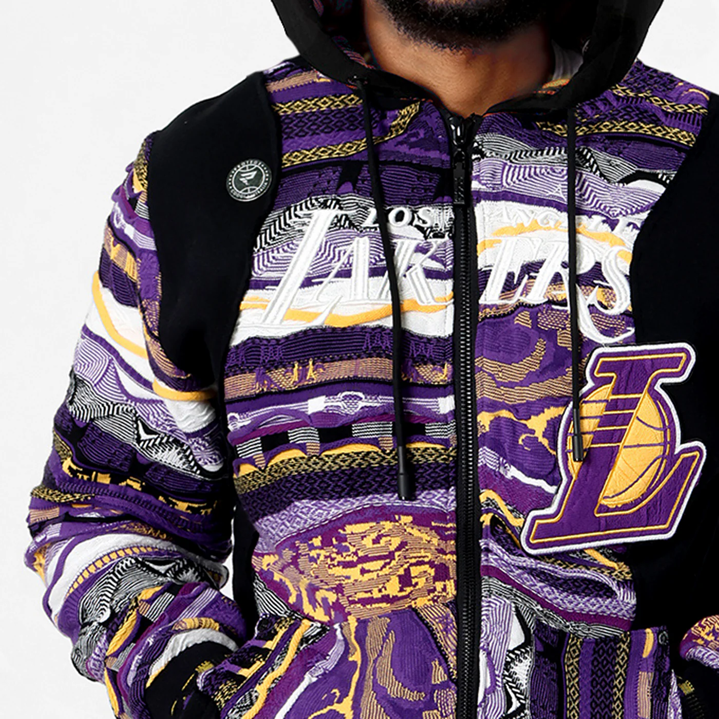 New - COOGI X NBA X Protege - Lakers Full Zip Hoody - Image 4